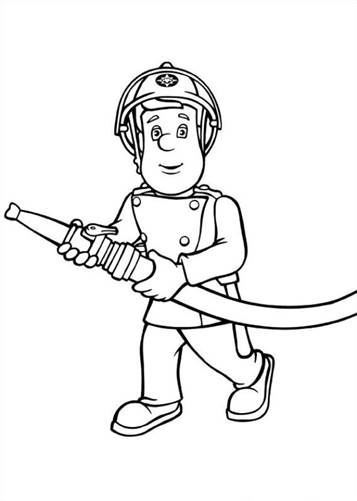 Kids-n-fun.de | 38 Ausmalbilder von Feuerwehrmann Sam